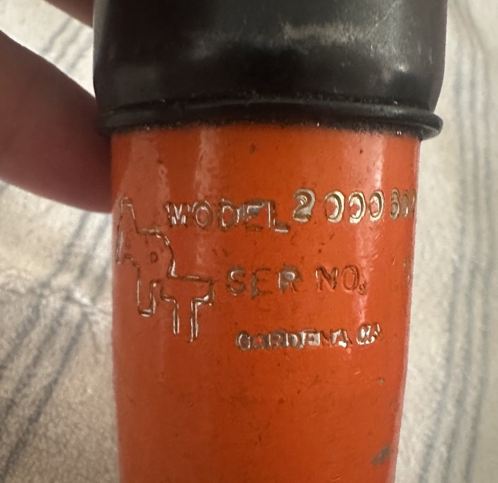 APT Pneumatic Offset Pancake Nutrunner Drill 2000-SD2 2000SD2 Silver