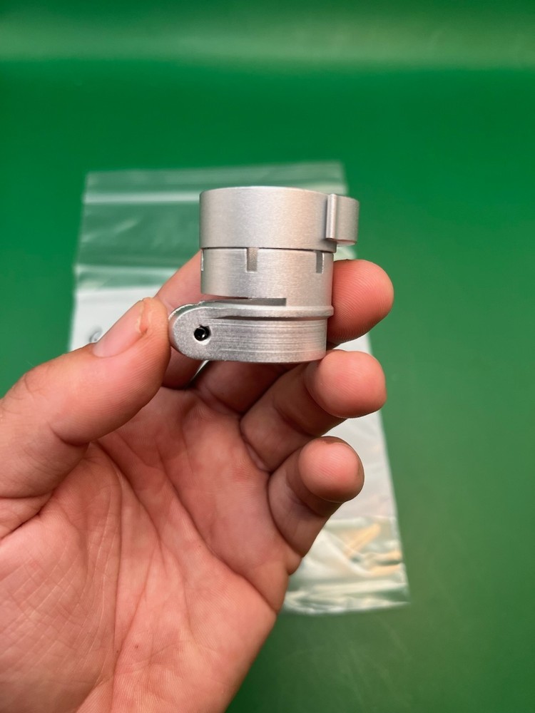 Autococker Clamping Feedneck Silver