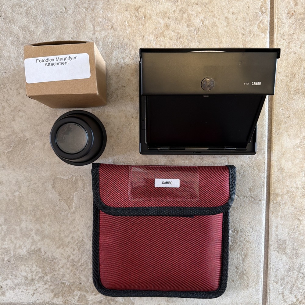 Fotodiox Cambo Right Angle Viewer For 4x5 View Camera