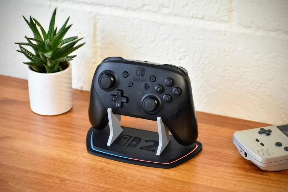 Nintendo Switch 2 Pro Controller Display Stand - 3D Printed