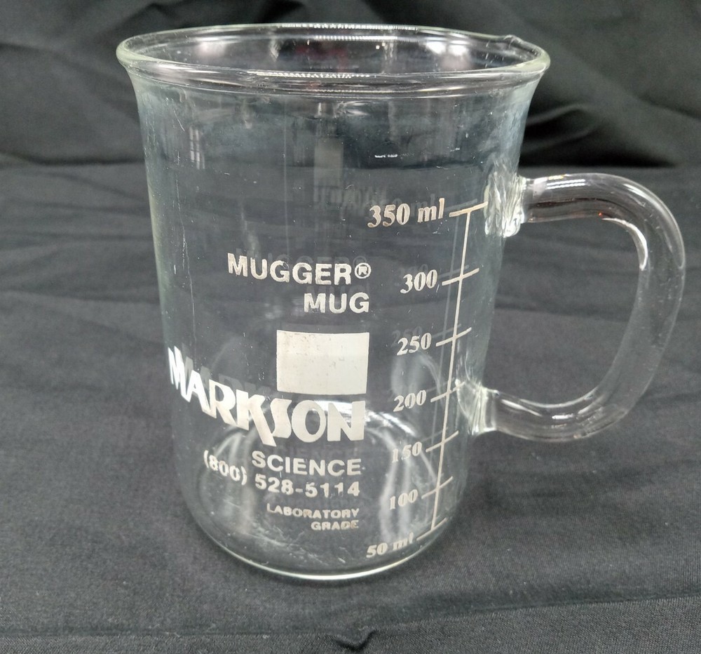 Mugger Mug Laboratory Grade by Markson Science 350ml