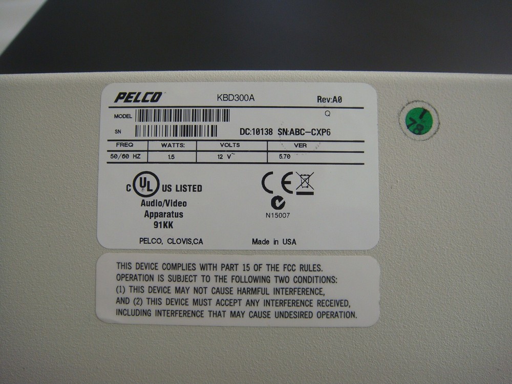 PELCO KBD 300A