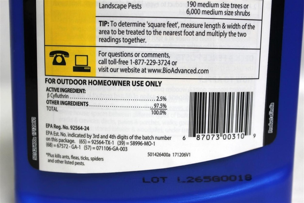 2x☆Carpenter Ant☆Termite Killer Plus☆Concentrate☆Kills Spiders☆Fleas☆Ticks☆Lot