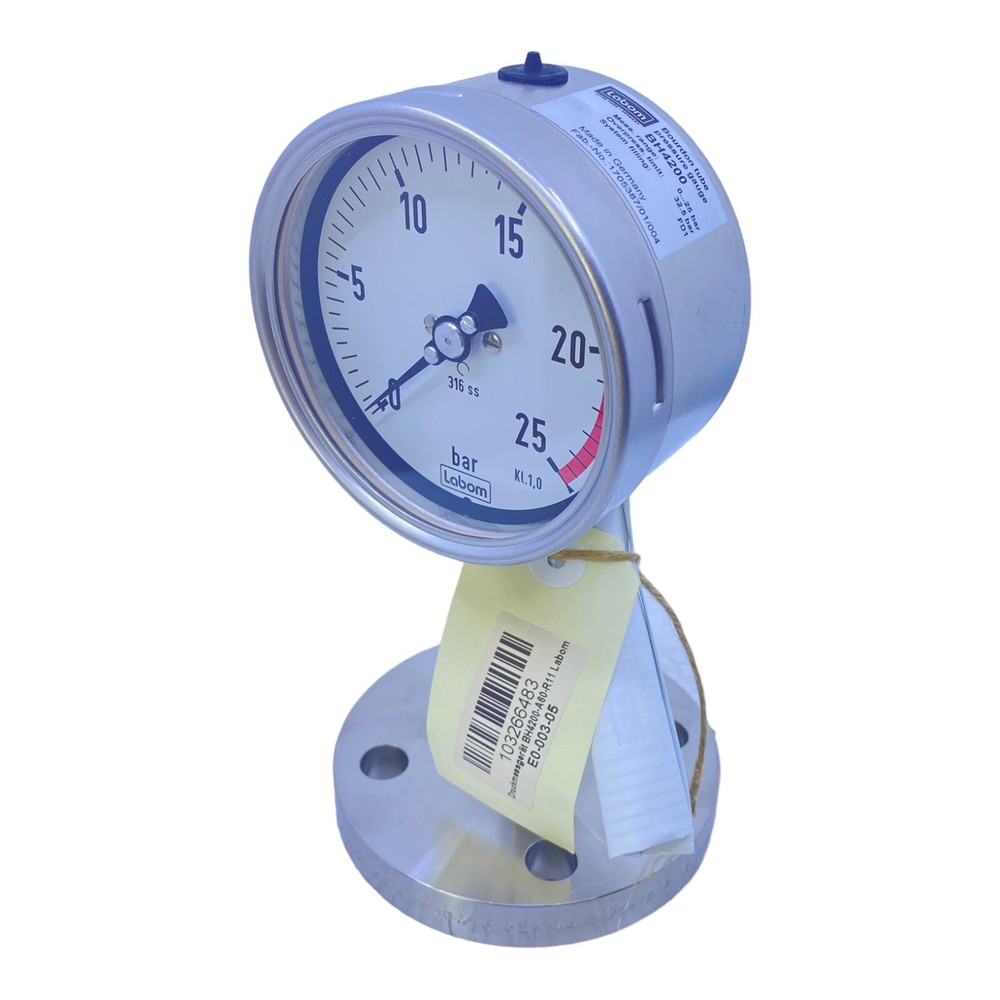 Labom BH4200 Pressure Gauge 25 BAR