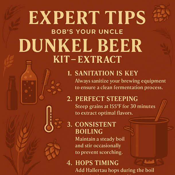 Label Peelers Bobs Your Uncle Dunkel Beer Kit - Extract