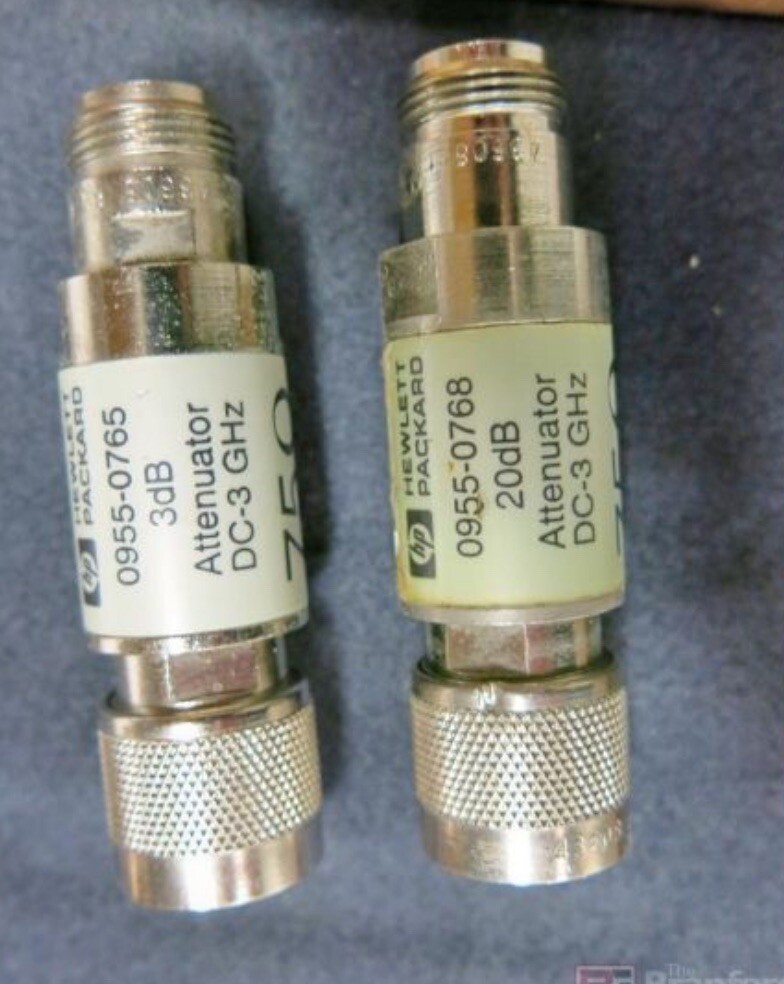 Hewlett Packard 86213A Attenuator Set, Type-N, 75-Ohm.
