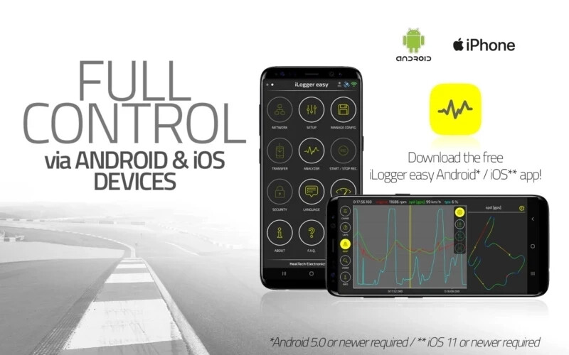 Healtech Advanced Telemetry/Data Acquisition Analyzer - Race/Buggy/ATV/UTV/Rally