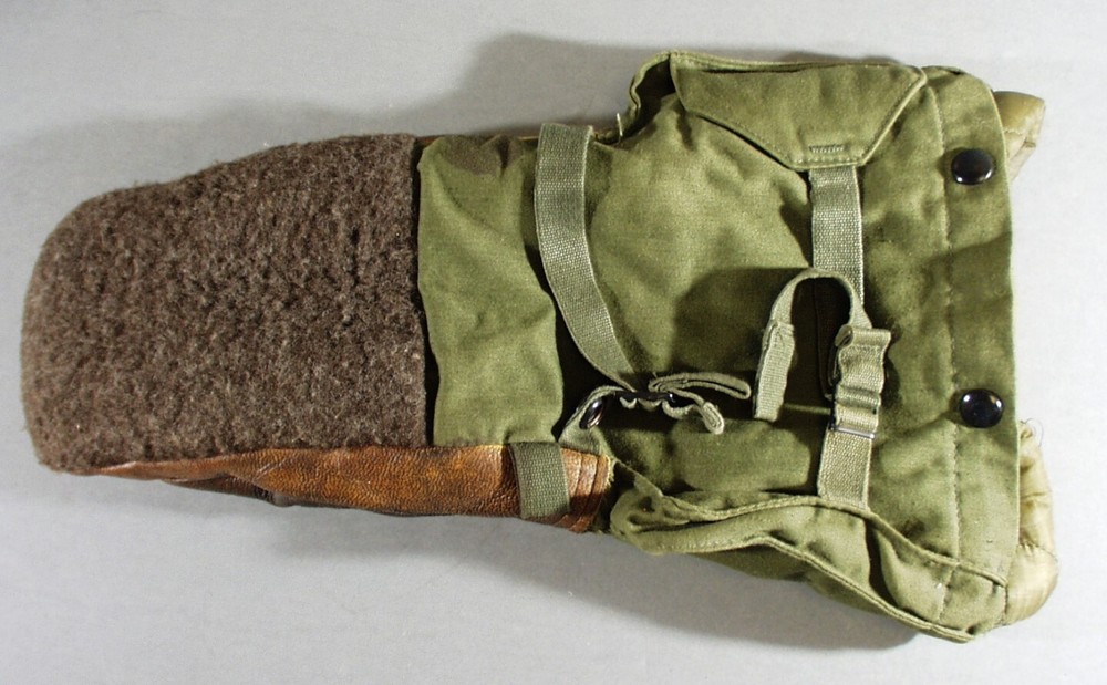 WWII U.S. HIGH ALTITUDE FLYERS ARCTIC MITTENS, SIZE SMALL