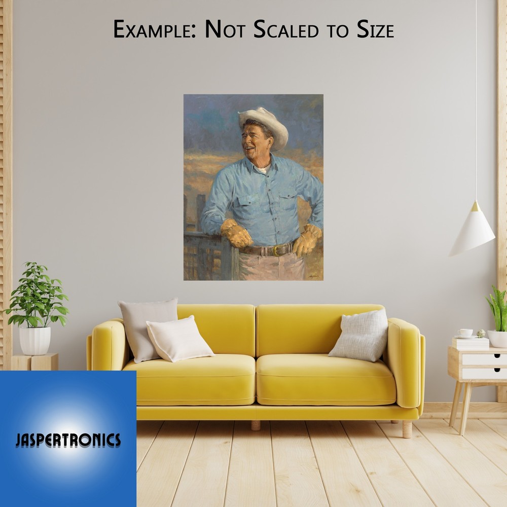 Reagan by Andy Thomas - Canvas Open Edition - 12 x 16