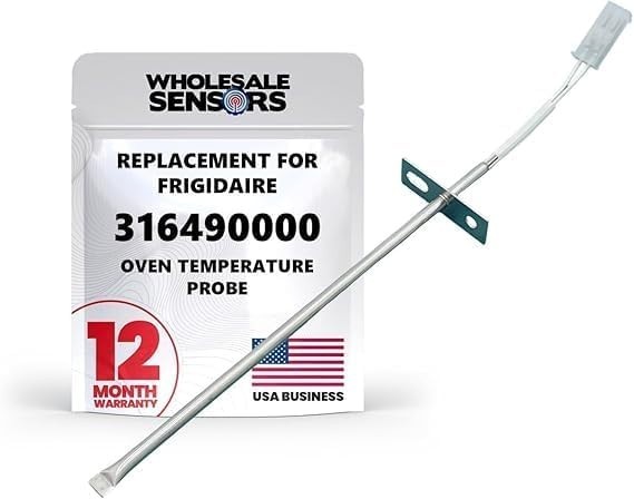 Replacement for Frigidaire 316490000 Oven Probe Temperature Sensor