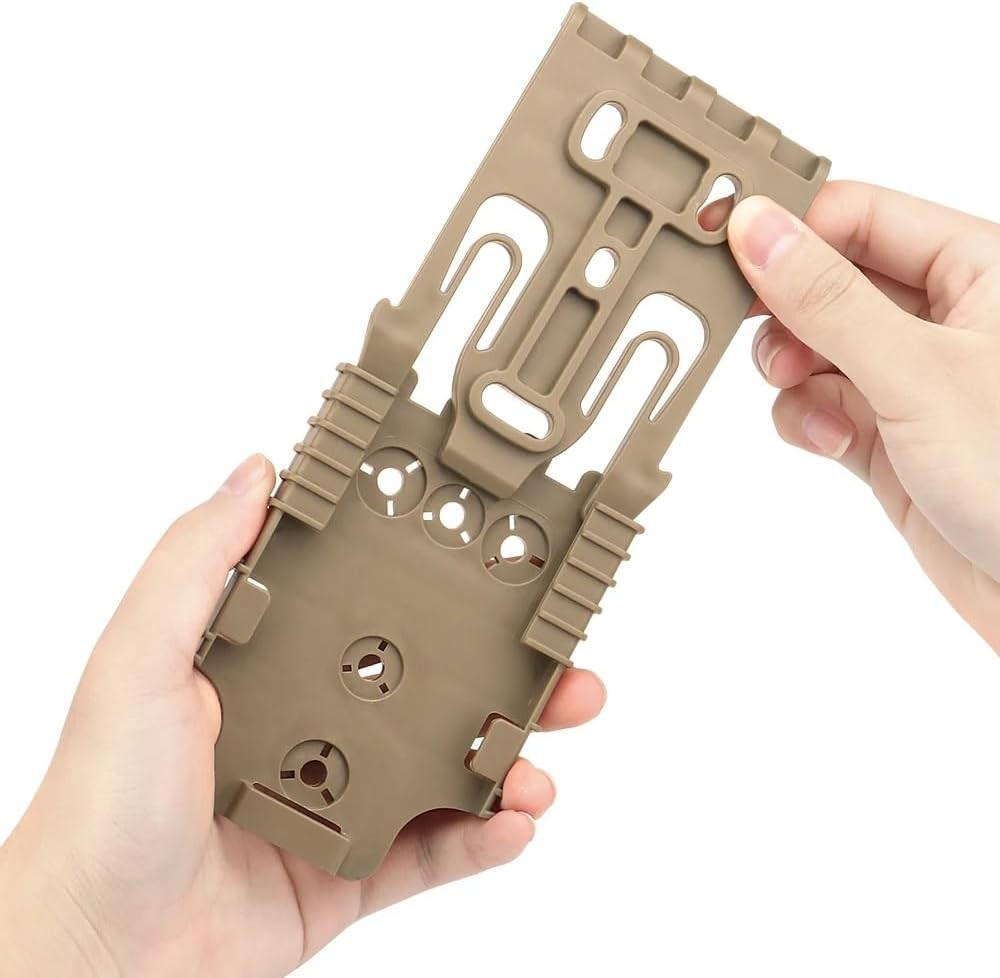 Quick Locking System Kit with QLS 19 Fork and 22 Standard, Tan