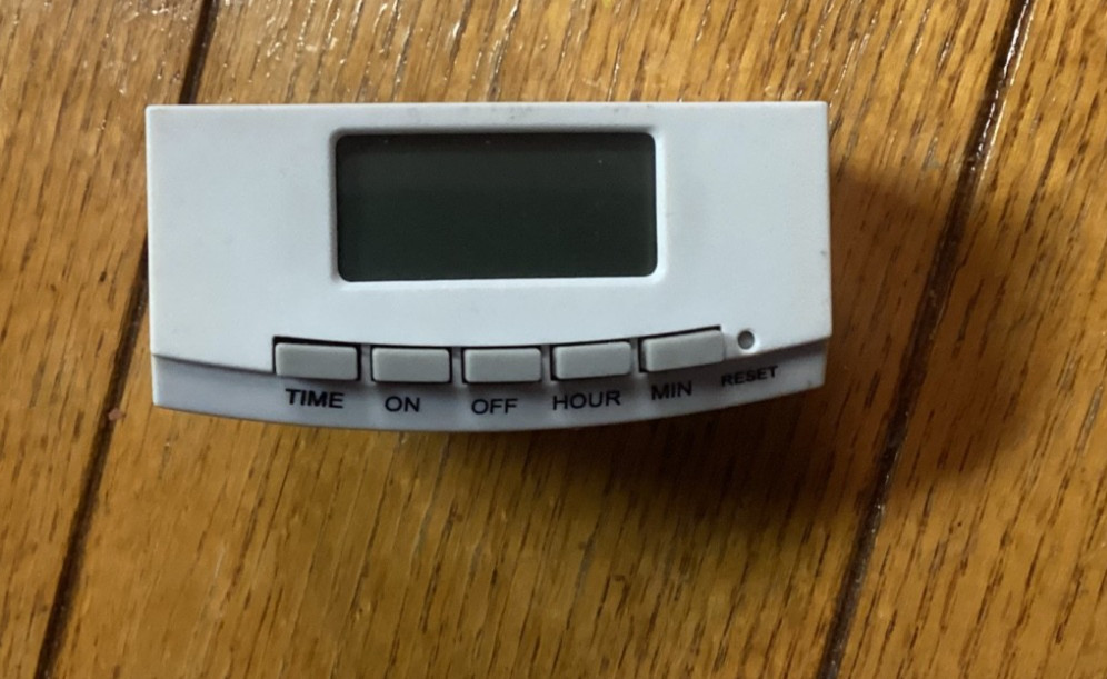 Single Outlet Timer Digital Programmable Timer Plants Aquariums Weed Lamps Mood