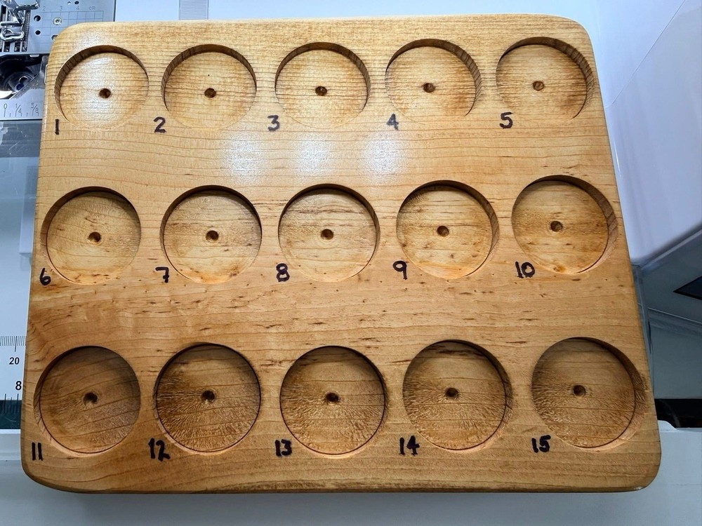 Embroidery Spool Holders