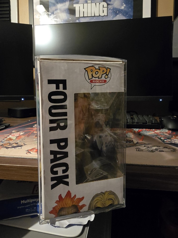 Funko Pop! Rocks Iron Maiden Eddie Vinyl 4 Pack GITD AE Exclusive