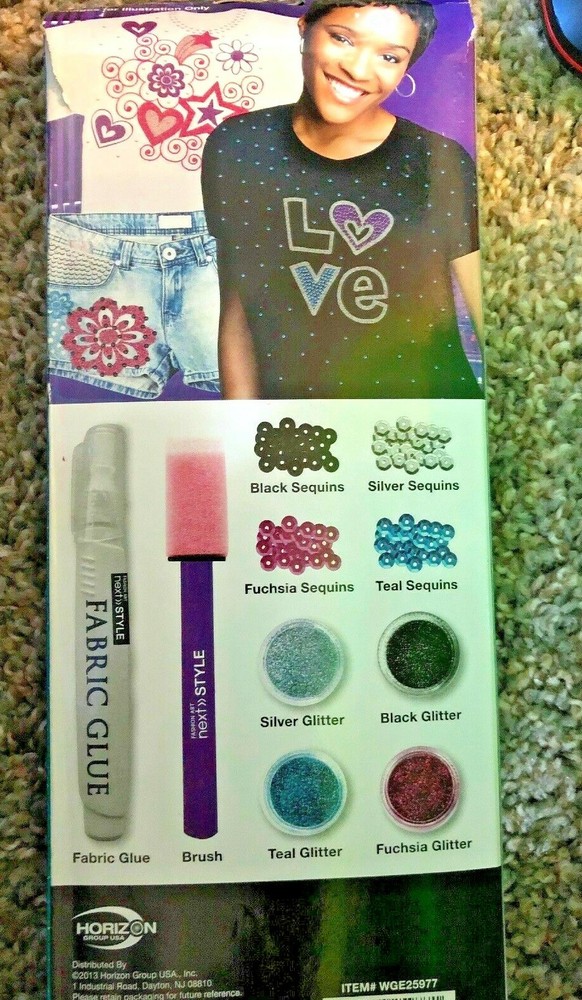Next Style Fabric Embellishing Kit New
