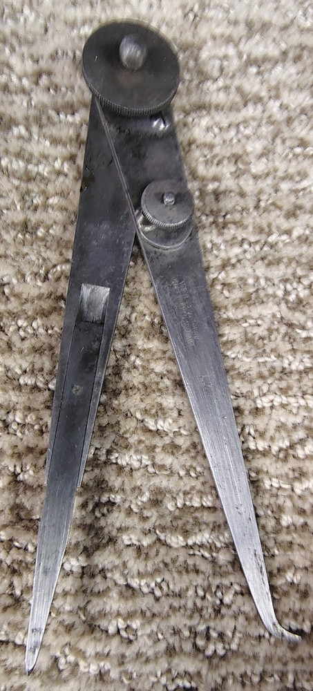 🗽 VINTAGE STARRETT 10" ID/OD CALIPER