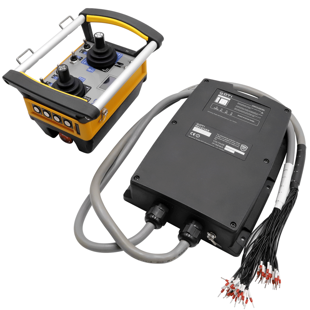 Industrial Remote Control Wireless Joystick Crane Lift Chain Hoist Controller