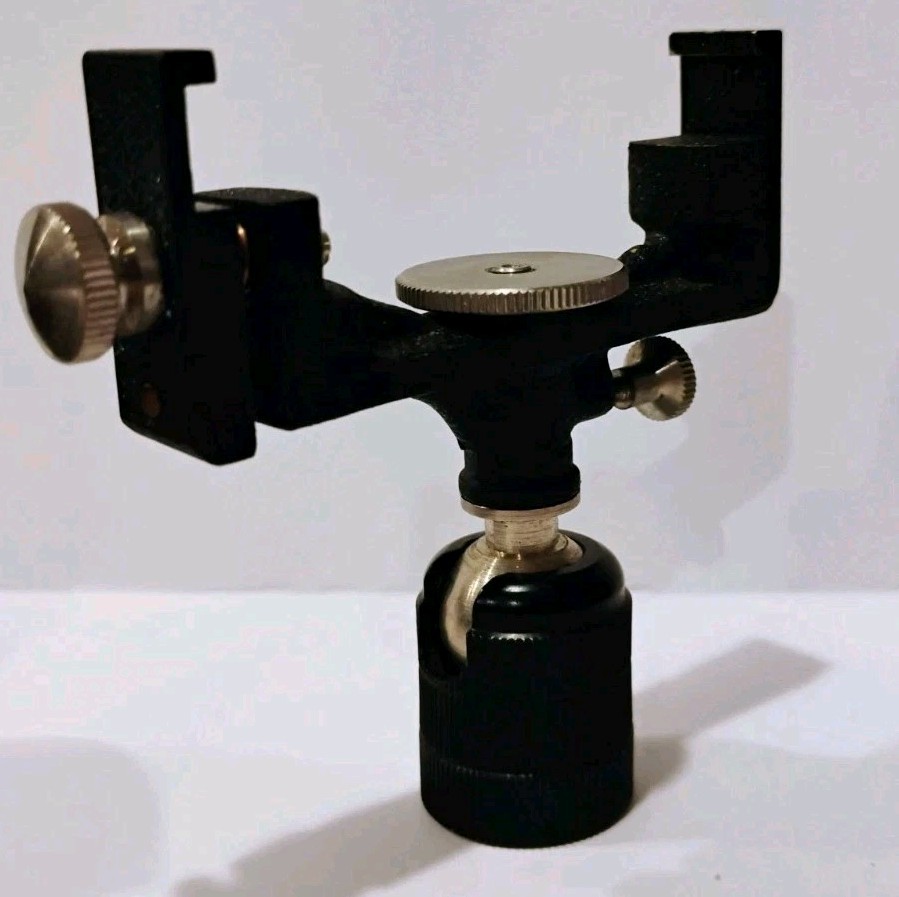 Lietz Pocket Transit Mount No. 8028-22 W/ Leather Case Vintage Japan