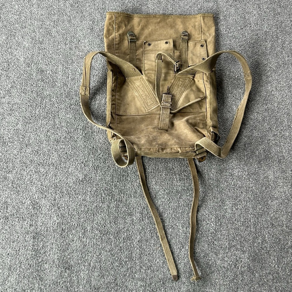 USMC WWII Haversack BOYT 1945 Canvas Field Pack Marine Corps Bag Military