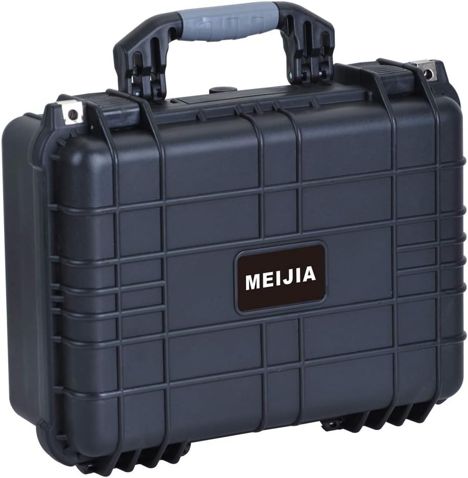 Versatile Waterproof Case for Cameras, Drones, and Equipment with Compact Design