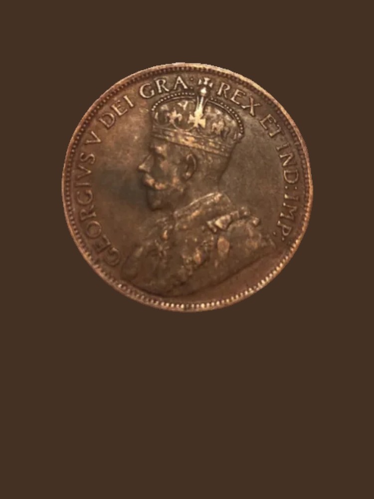 1918 Canada Large One Cent Bronze Coin - XF (Extra Fine)