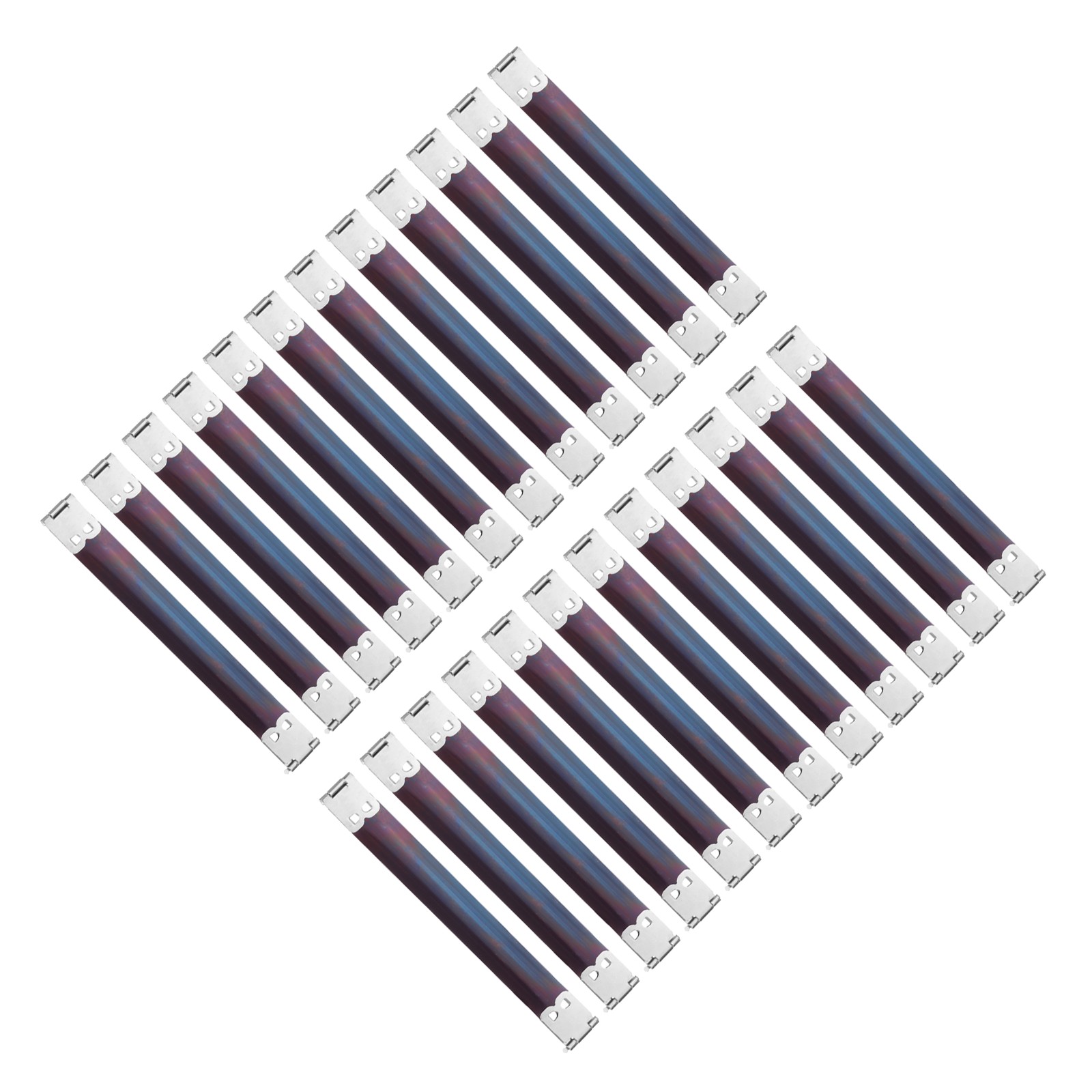 24Pcs Metal Internal Flex Frame,12cm/4.7" Coin Purse Frame Handbag Hinges Clip