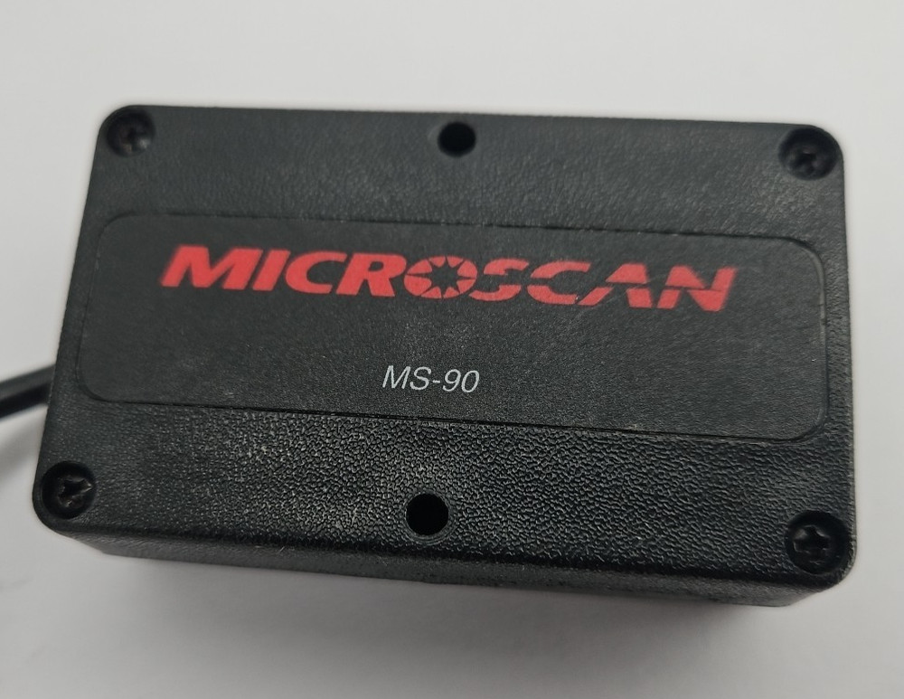 Microscan MS-90 FIS-0090-0102 Industrial Bar Code Scanner Module Unit Cord Cable
