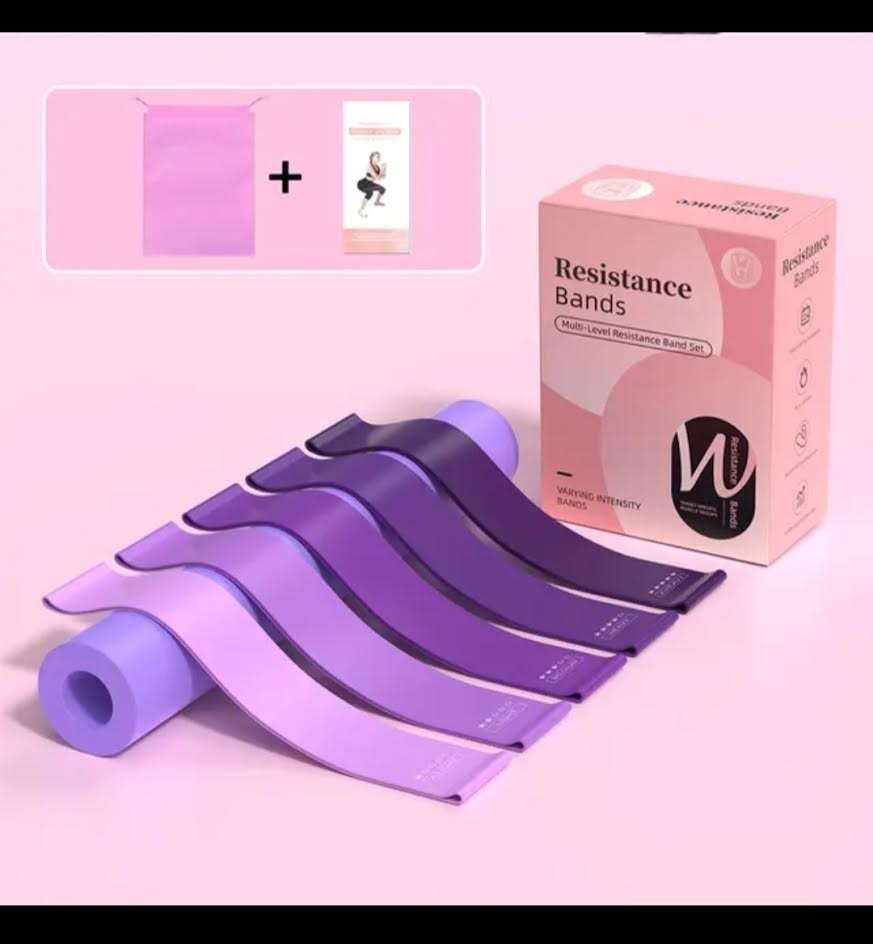 Resistance bands, Multi Level Resistance Band set , Multi colors