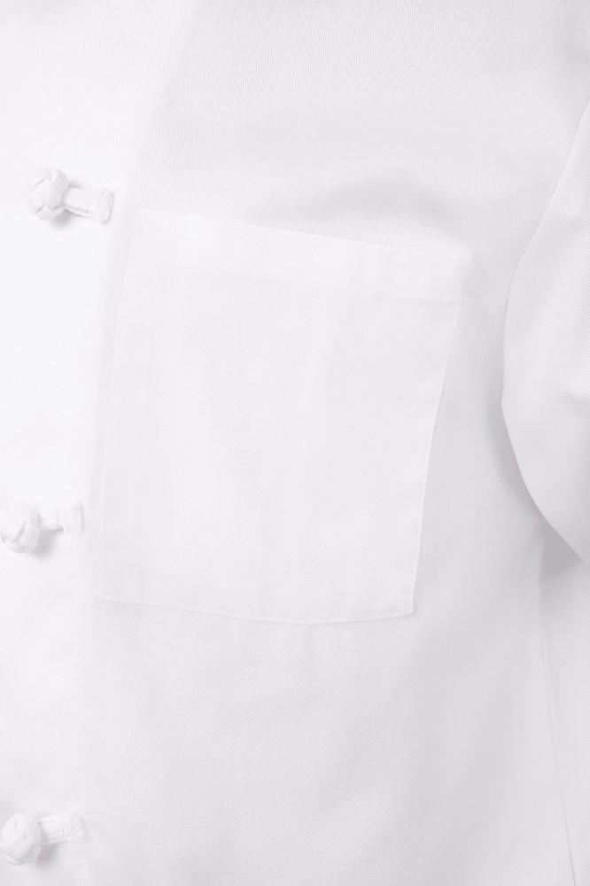 Men's Bordeaux Chef Coat White X-Large