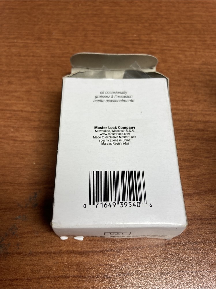 Master Maximum Security Resettable Padlock