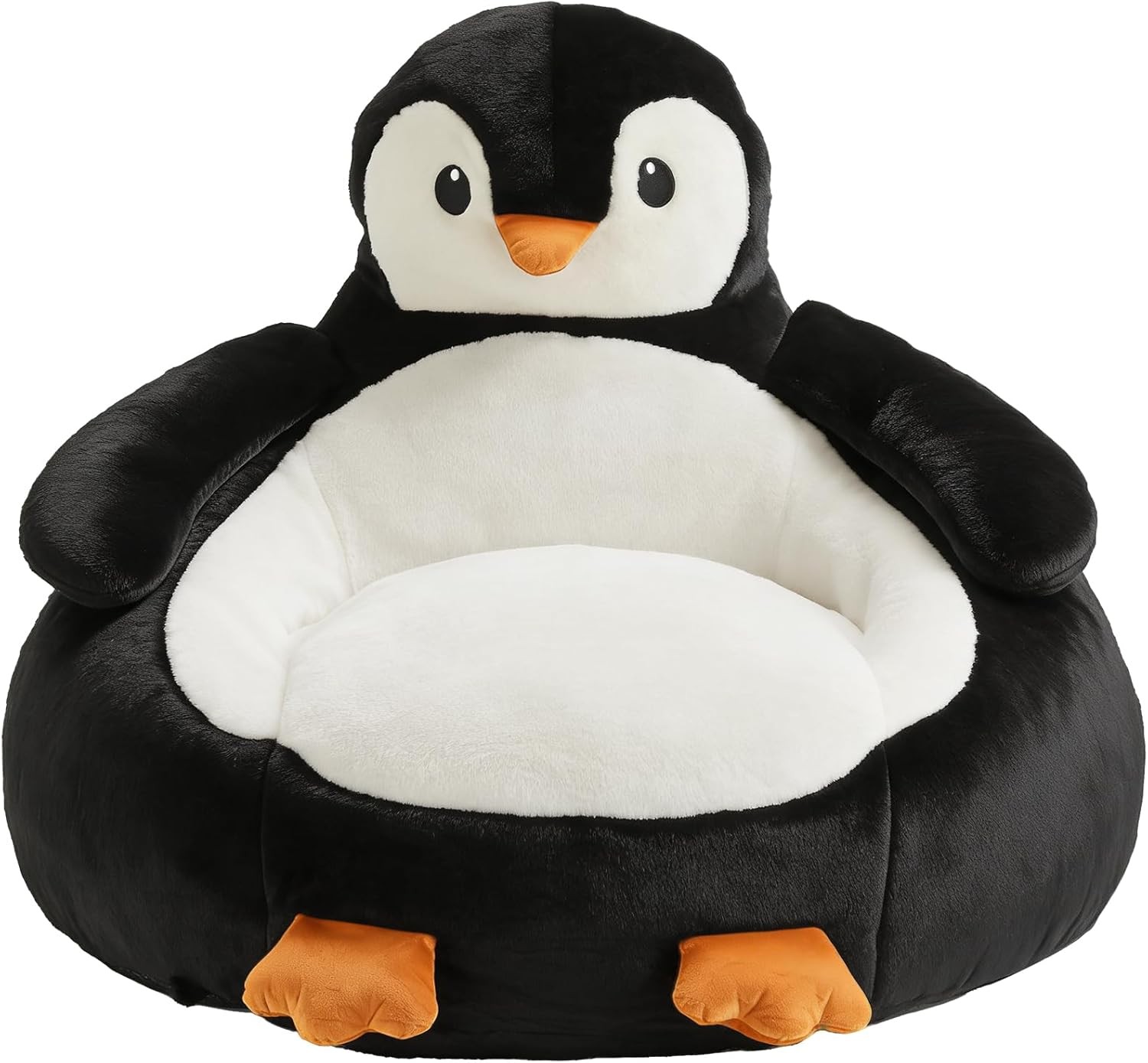 Penguin Kids Bean Bag Chair,33 Inch,Animal Child Lovely Bean Bag Sofa,Kids Gift