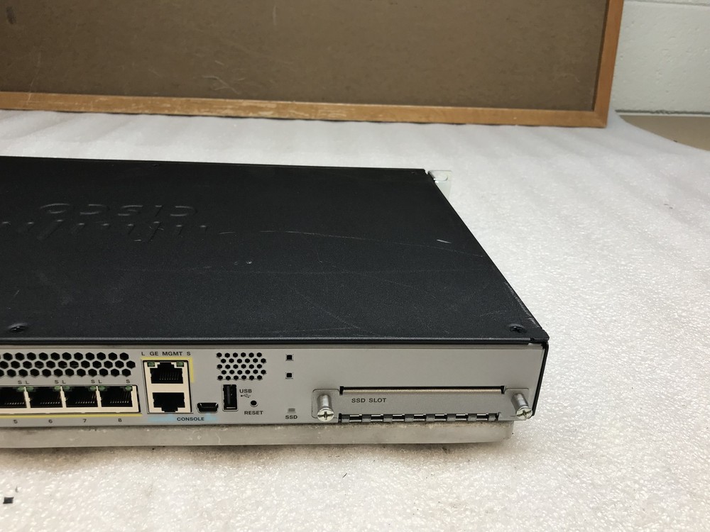 CISCO ASA5516 NETWORK SECURITY FIREWALL 8GE DATA,1GE MANAGE FIREPOWER SERVICES