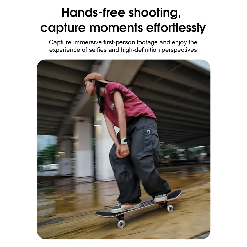 Magnetic Mounting Bracket Wrist-Rotating Folding Bracket for Insta360 GoUltra