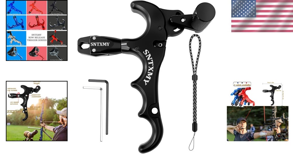 Advanced Archery Thumb Release Trigger - Compatible with Compound & Recurve Bows