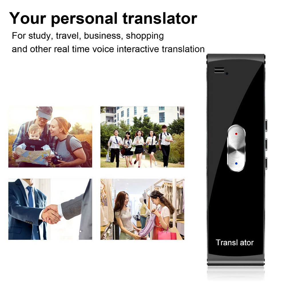 Language Translator Device Supports Multi Languages Real Time Bluetooth Con PFKZ
