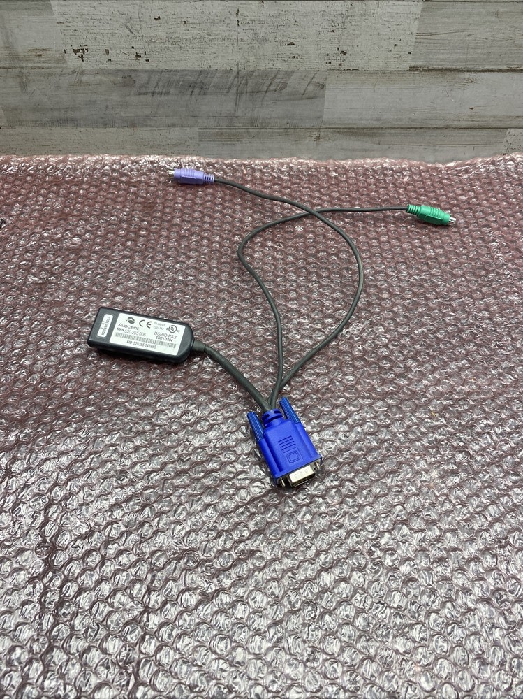 Used Avocent DSRIQ-PS2 PS/2 VGA KVM Interface Cable Modules 520-255-006