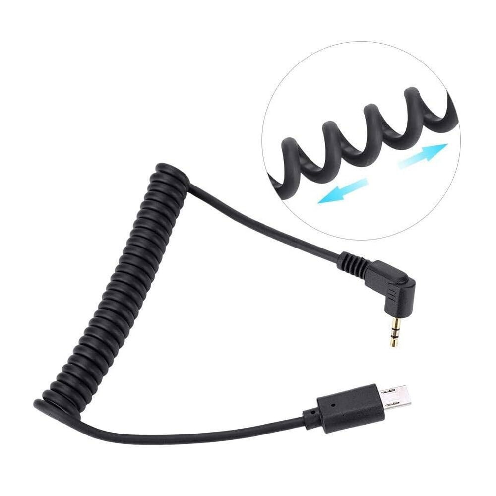 2.5mm-S2 Camera Remote Shutter Release Connect Cable For Sony a9/A7Riii/A6500