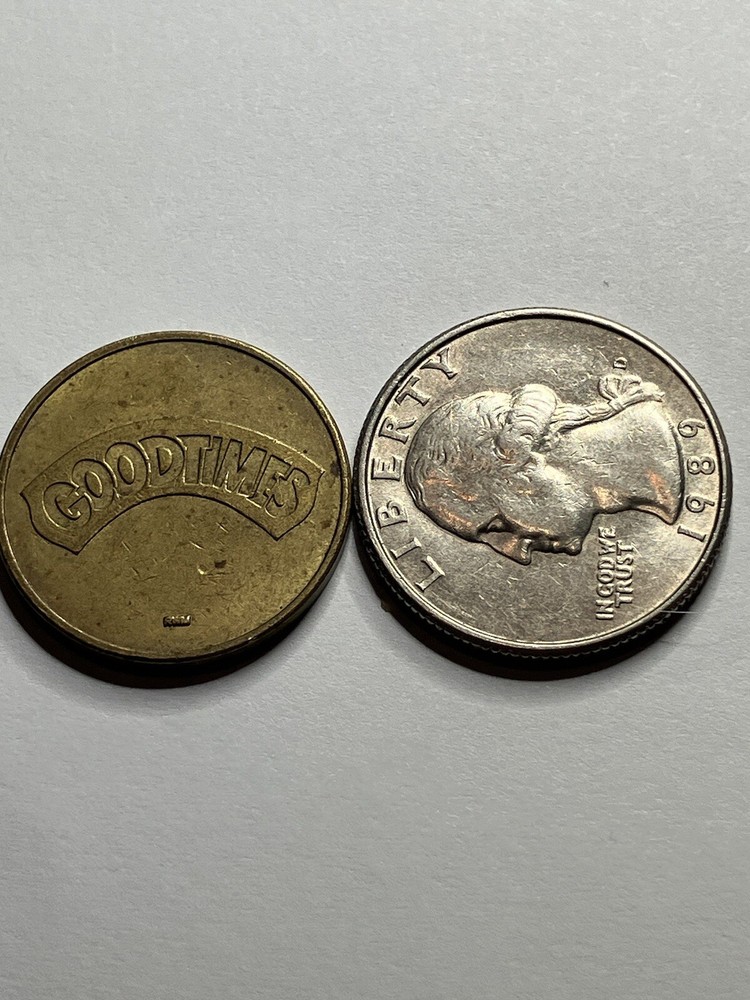 Vintage Goodtimes Arcade Token Defunct #sj1