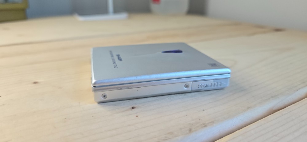Sharp MD-ST55 Minidisc Player - Tested and Fully Working - Player Only