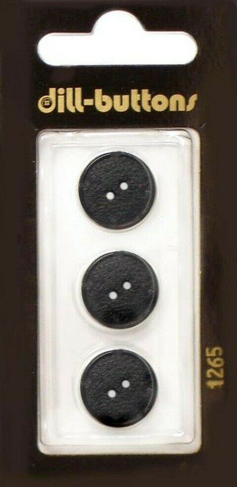 Dill Buttons ~ (1265) - 5/8" - 3 ct