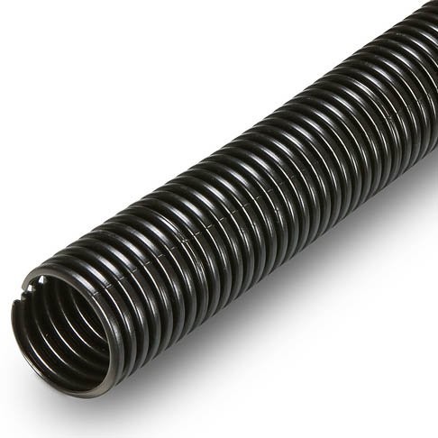 1/2" Black Convoluted Nylon Sleeving - (50 ft. spool)