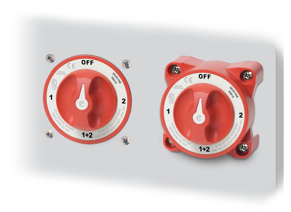 BLUE SEA SWITCH BATTERY E SELECTOR- 9001E-BSS