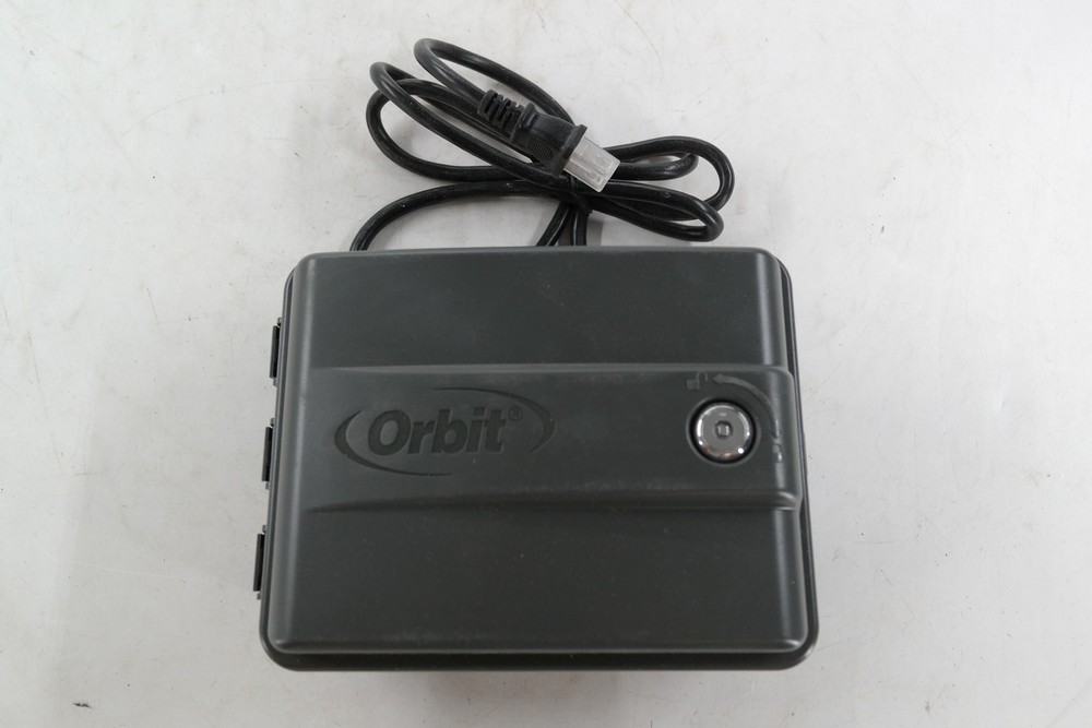 Orbit 27999 Sprinkler Controller 9-Zone Gray LCD Outdoor Irrigation Timer