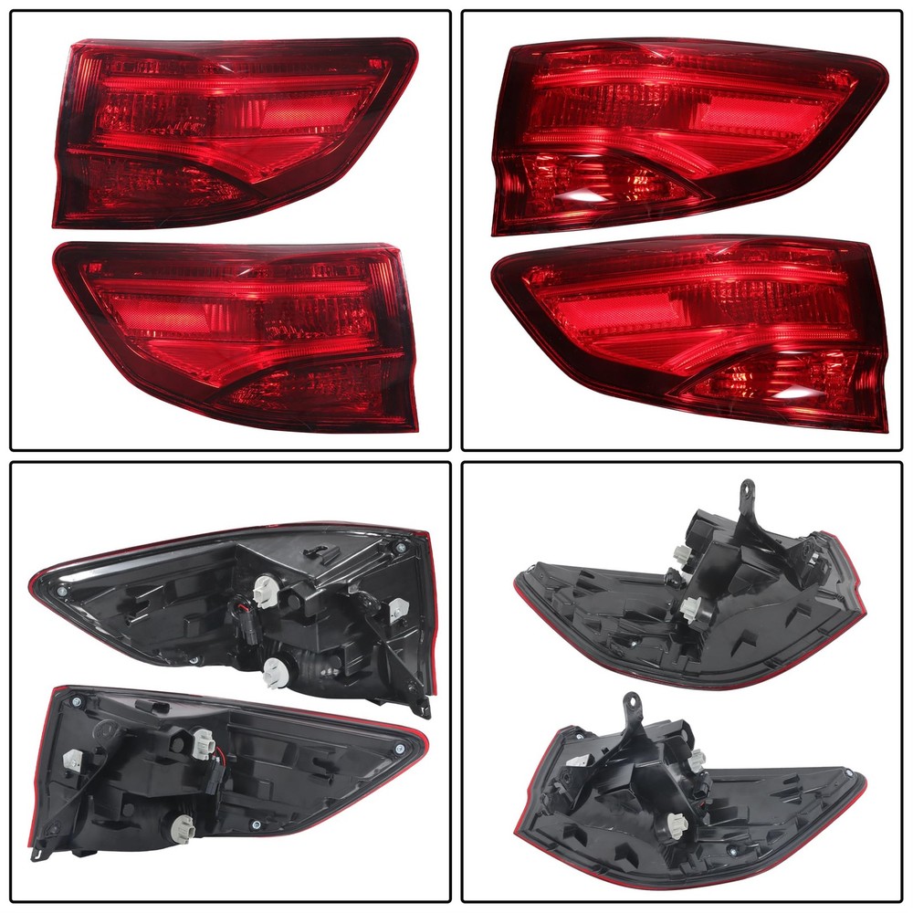 Outer Brake Tail Light Assembly for MDX 2014-2020 Driver Left Passenger Right