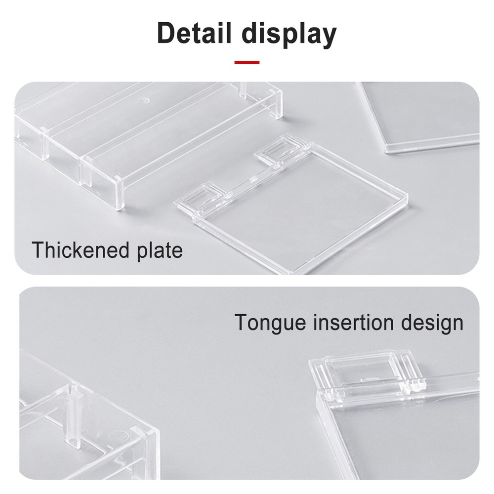 Refrigerator Organizer Shelf Rack Stackable Clear Storage Rack for Cabinet