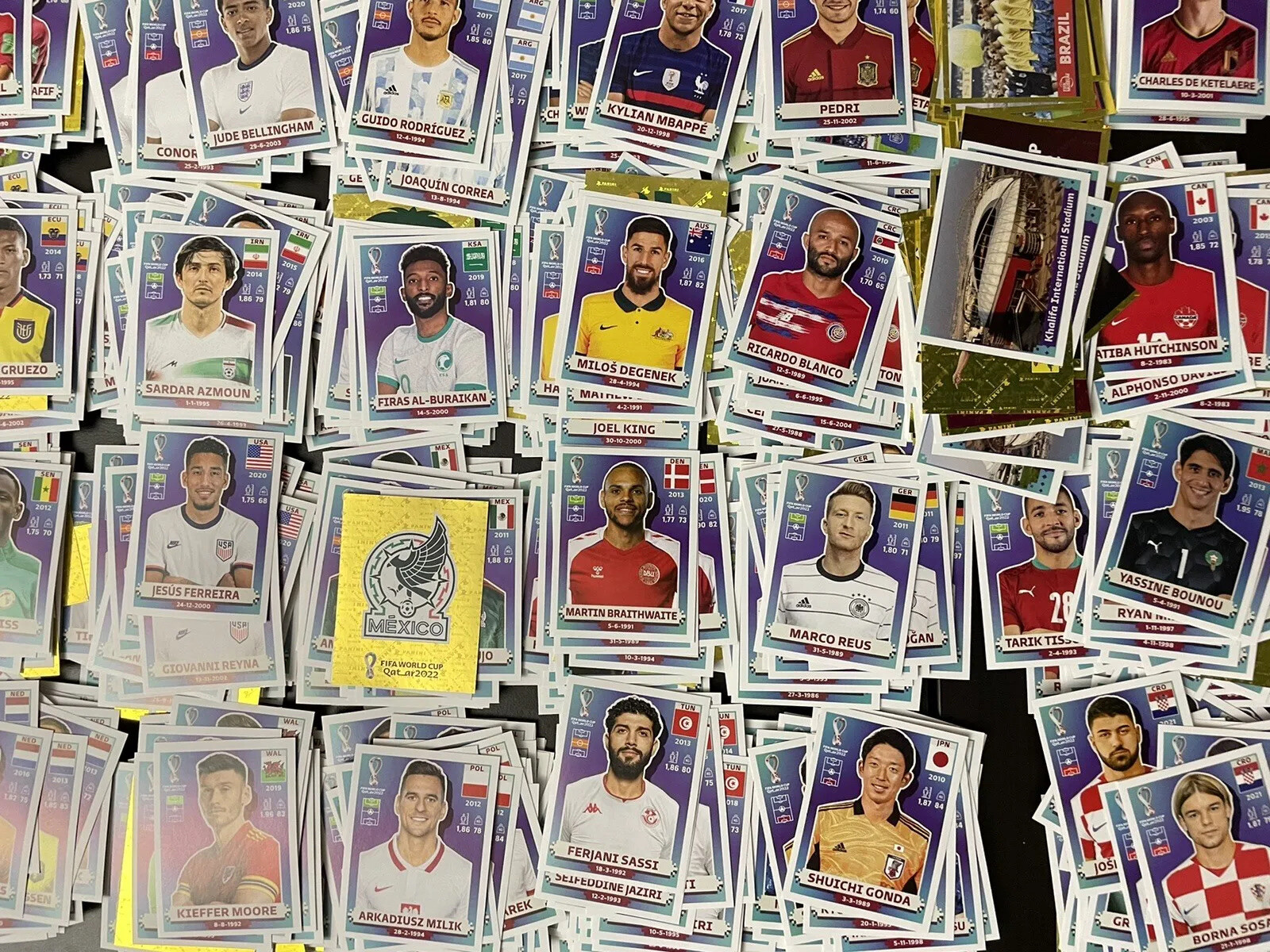Panini World Cup Qatar 2022 Stickers FWC - MEX Pick! Complete set! USA Version