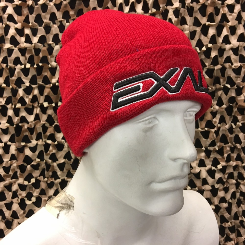 NEW Exalt Bold Paintball Beanie - Red