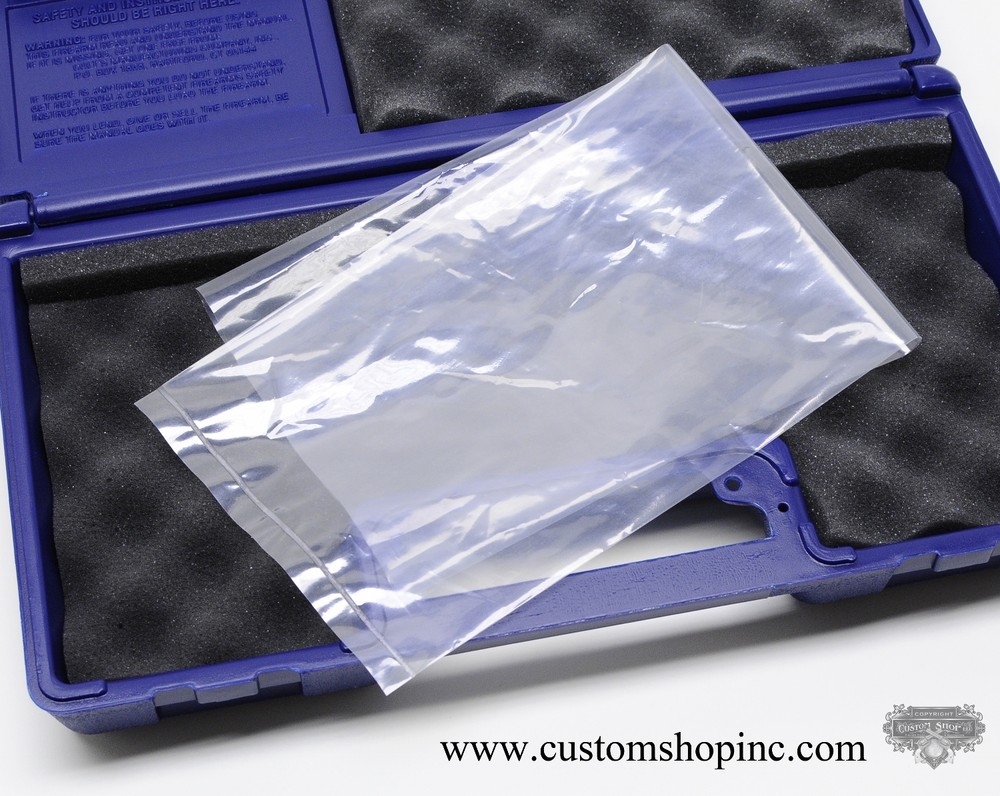 Colt Python Heavy Mil Plastic Storage Bag. Will Fit Anaconda, D-Back, 1911, plus