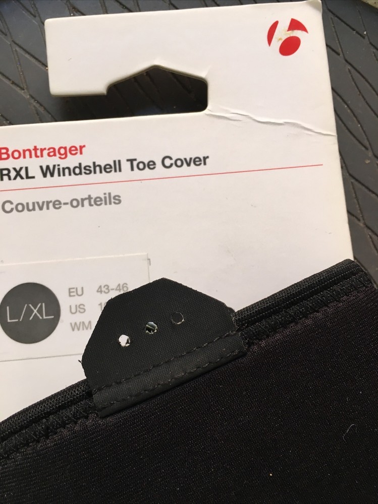 profiles wind Bootie Wind shell Toe Cover. Black. a348