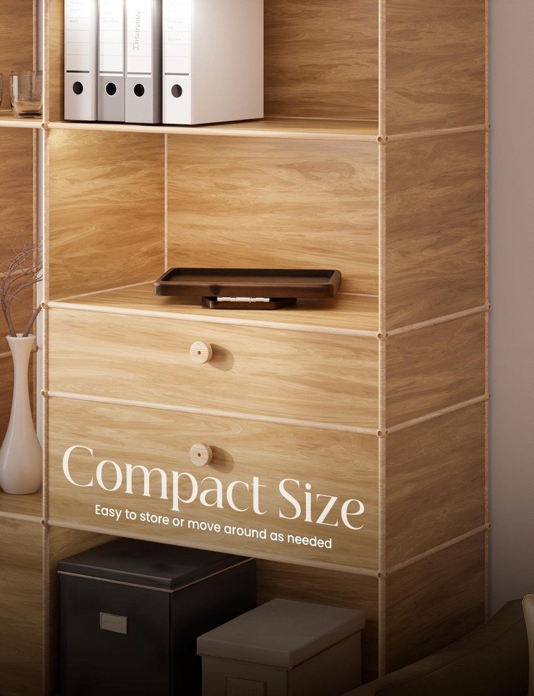 Acacia Sofa Arm Tray, Rectangle Couch Armrest Table - Couch Accessories, Armc...